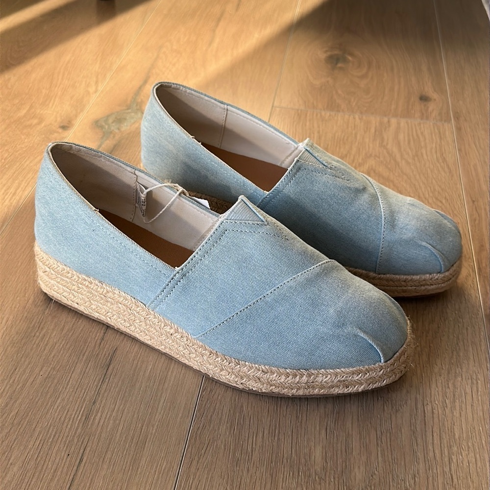 American Eagle Denim Espadrilles